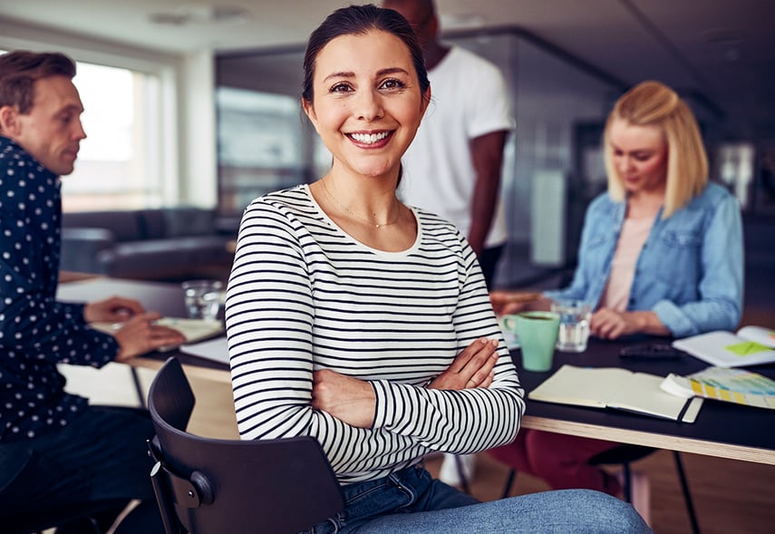 Eine Beraterin für den Bereich Digitalisierung, Digitale Kompetenzen und Wandel der contec GmbH Unternehmensberatung und Personalberatung der Gesundheitswirtschaft und Sozialwirtschaft