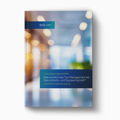 Darstellung eines Buches mit der Titelseite der Vergütungsstudie 2025